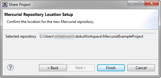Repository location in Eclipse