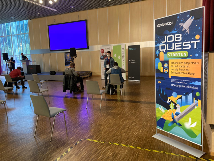 Java Forum Nord 2021, our roll-up as silver sponsor