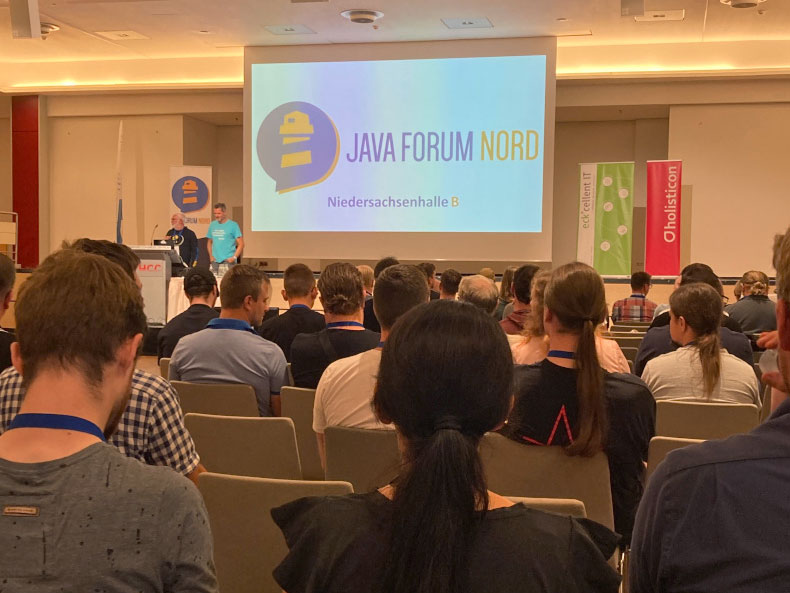 Java Forum Nord 2023, impression from a talk